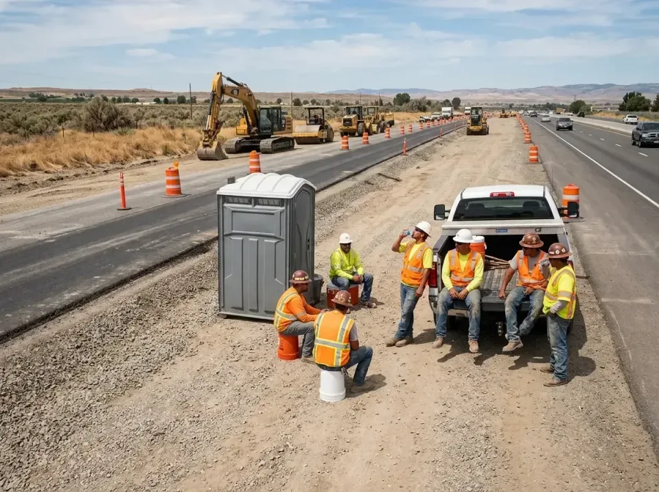 highway-road-construction-crew-007 — frequently asked questions, Porta Potty and Restroom Rentals in North Las Vegas, NV